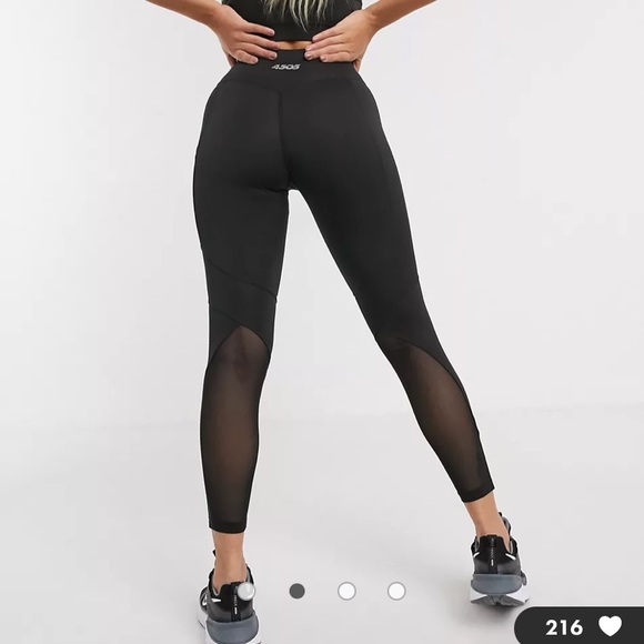 NEW!! NWT! ASOS4505 Petite icon legging with bum-sculpting seam detail & pocket - Picture 4 of 4